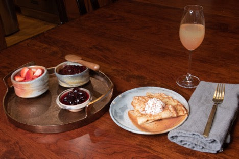 Cheers- and crepes- to a New Year!