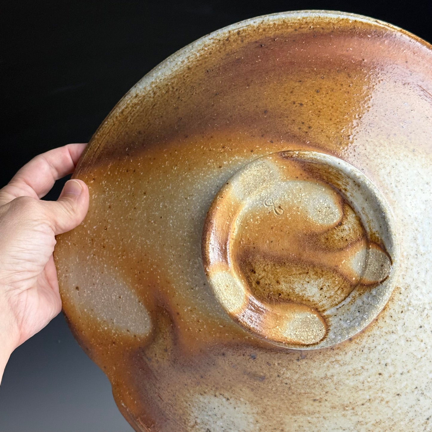 Generous serving bowl