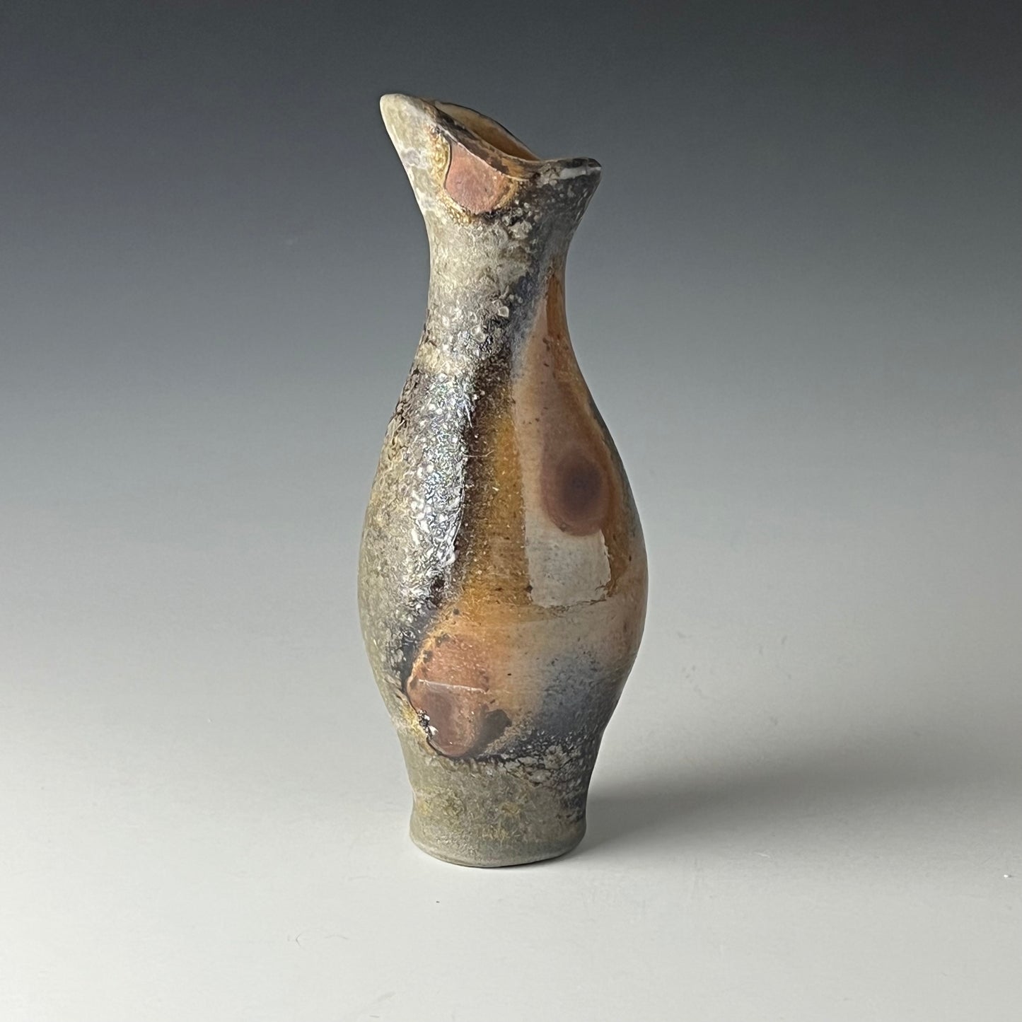 Reduction cooled bud vase