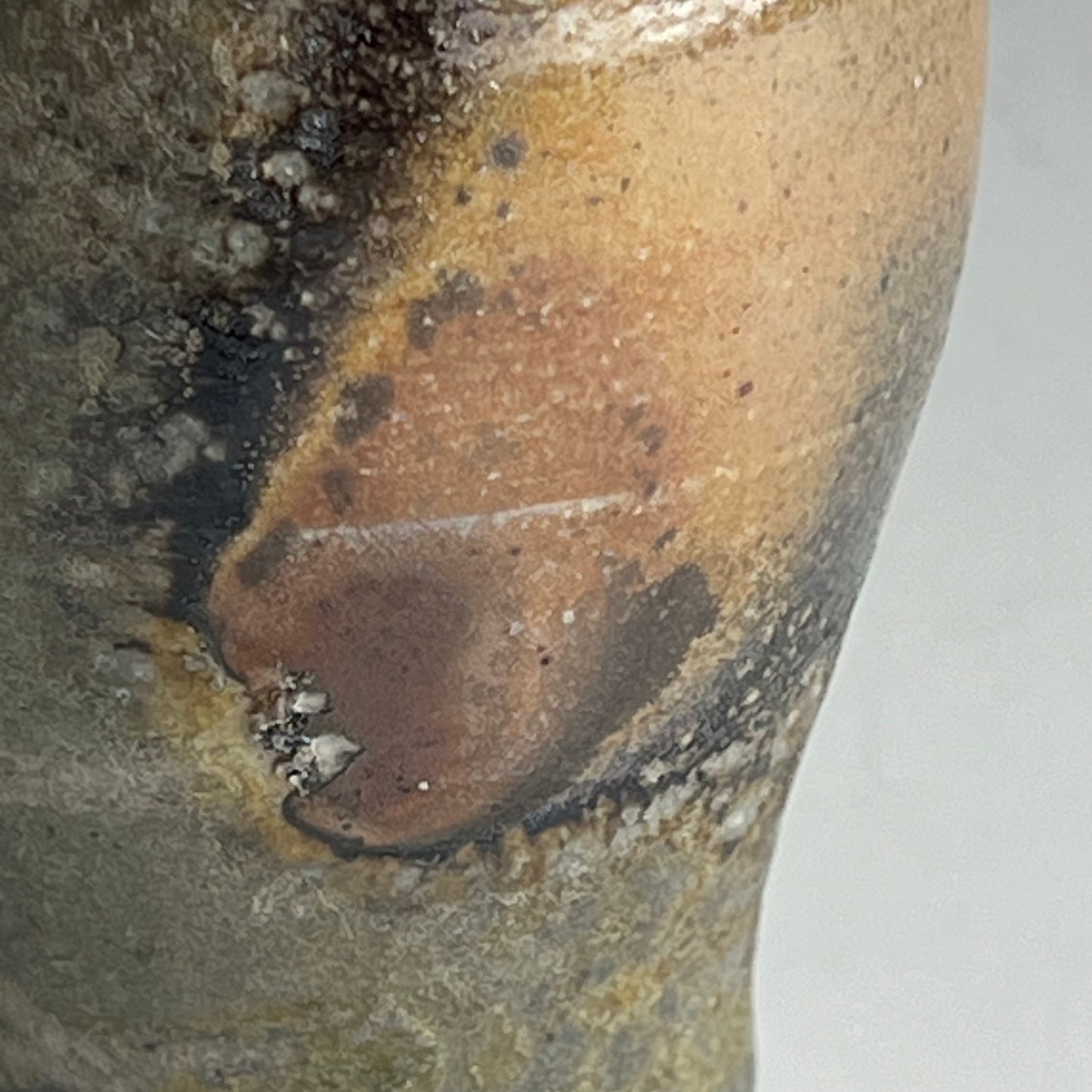 Reduction cooled bud vase
