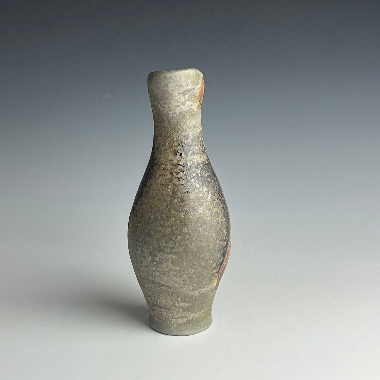Reduction cooled bud vase