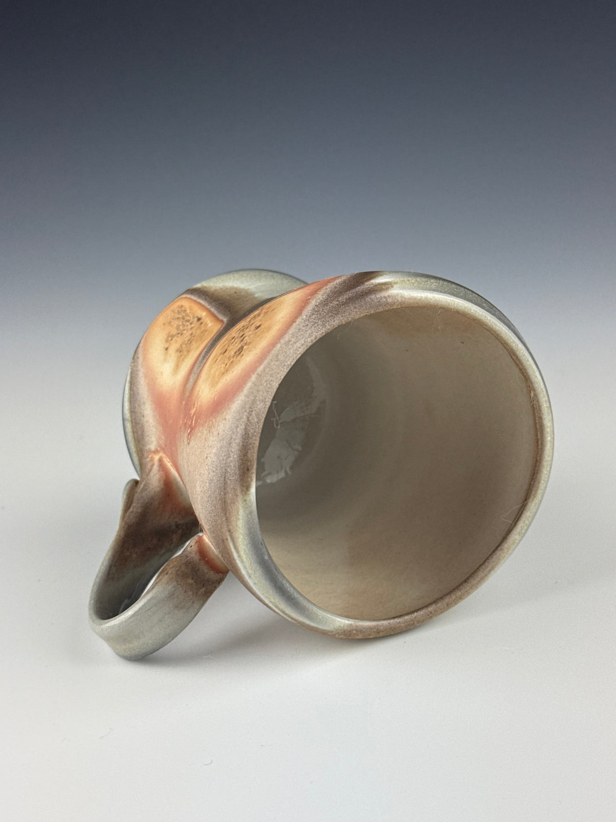 Side fired generous mug