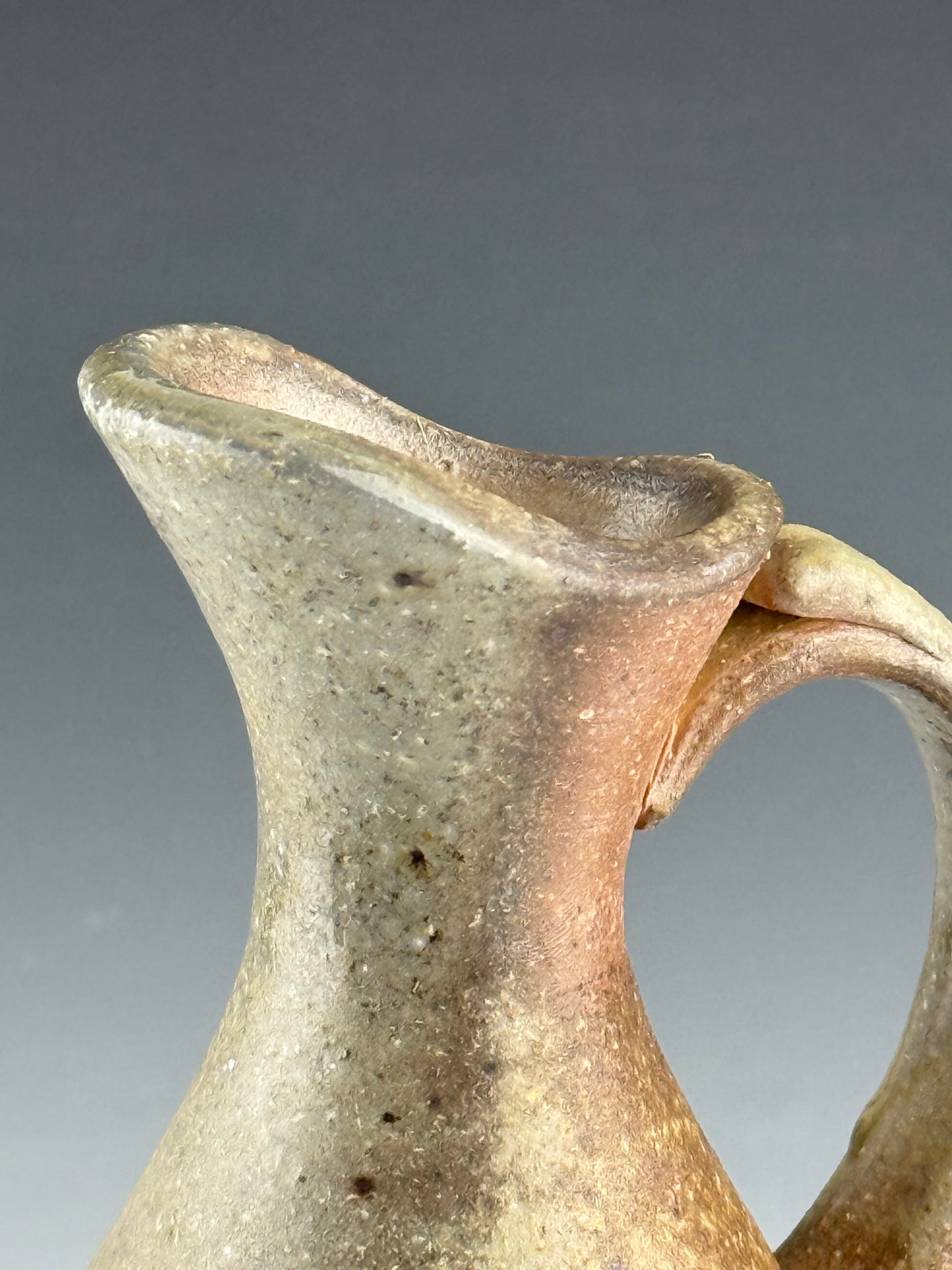 Stoneware pitcher