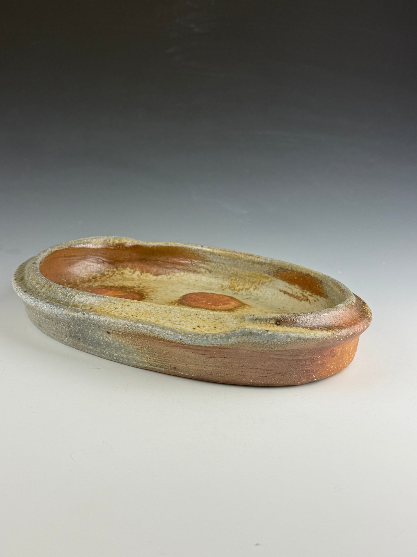 Oval serving dish