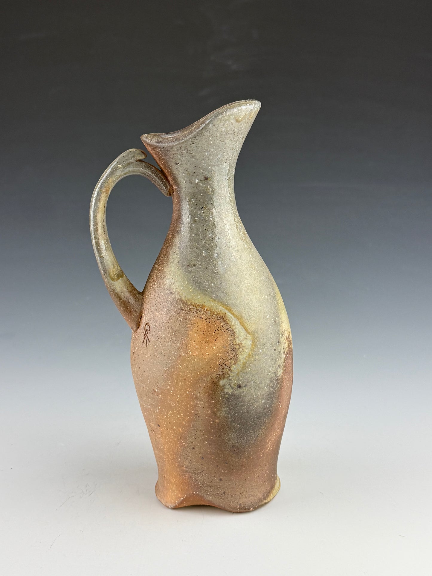 Stoneware pitcher