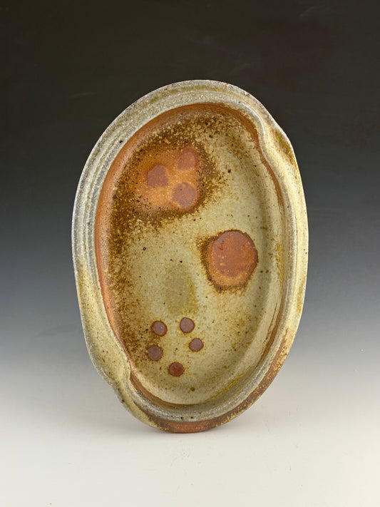 Oval serving dish