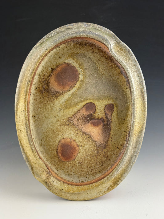 Oval serving dish