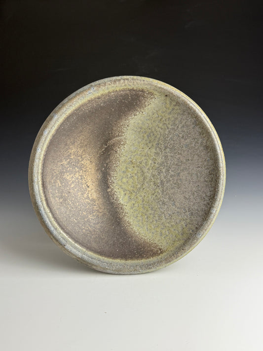 Cream and grey Serving Bowl