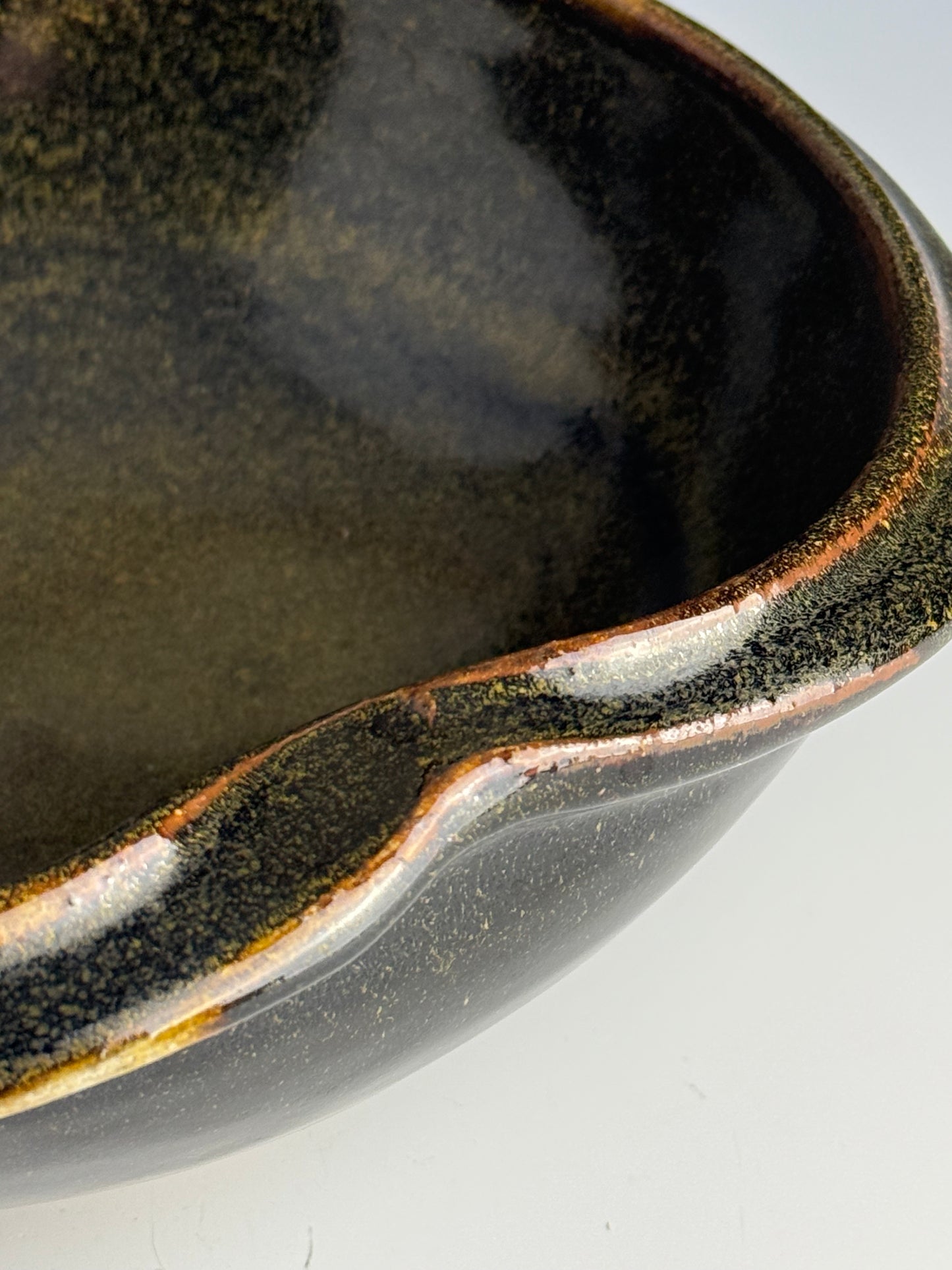 Undulating Tenmoku Bowl