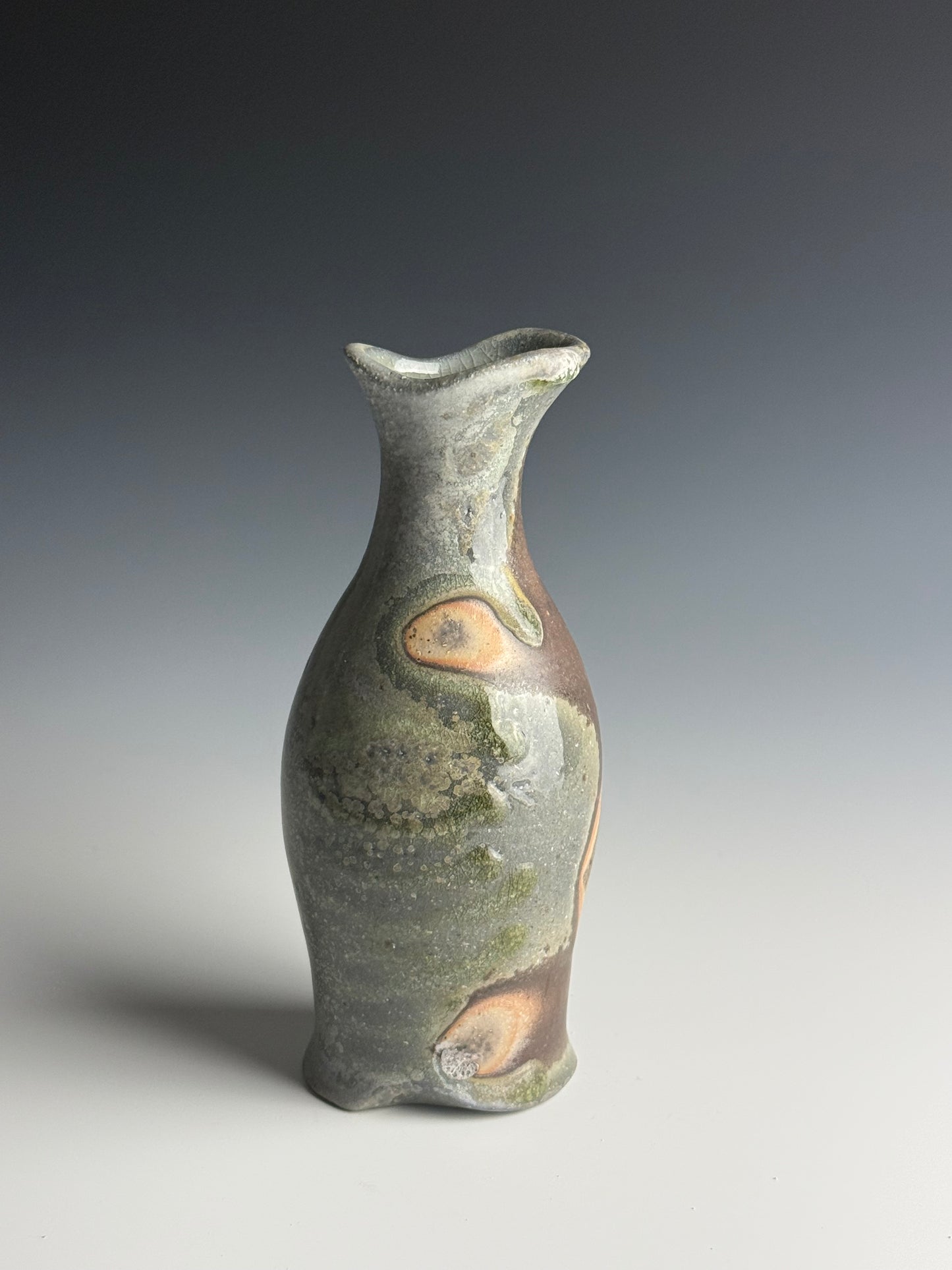 Side fired vase
