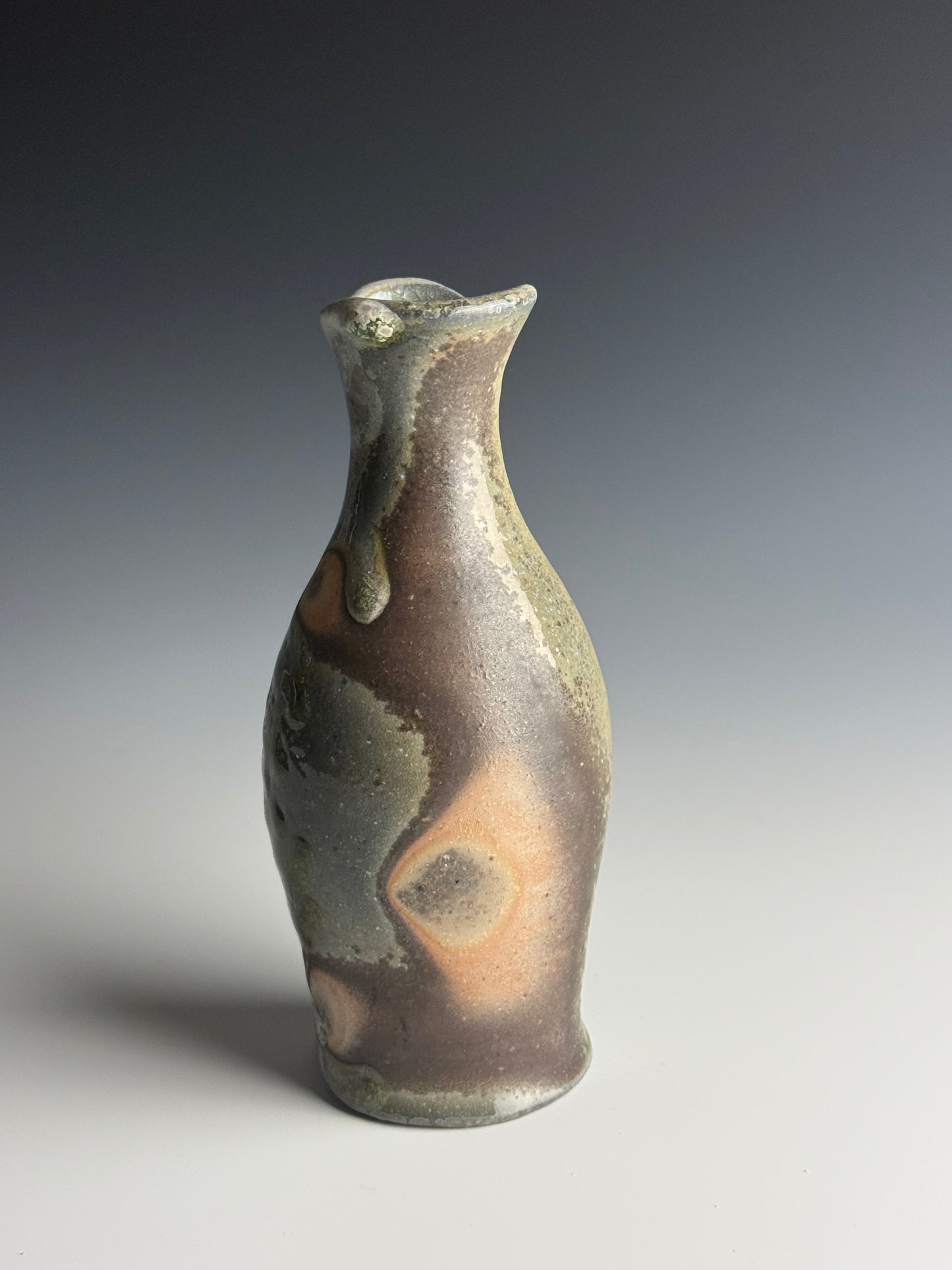 Side fired vase