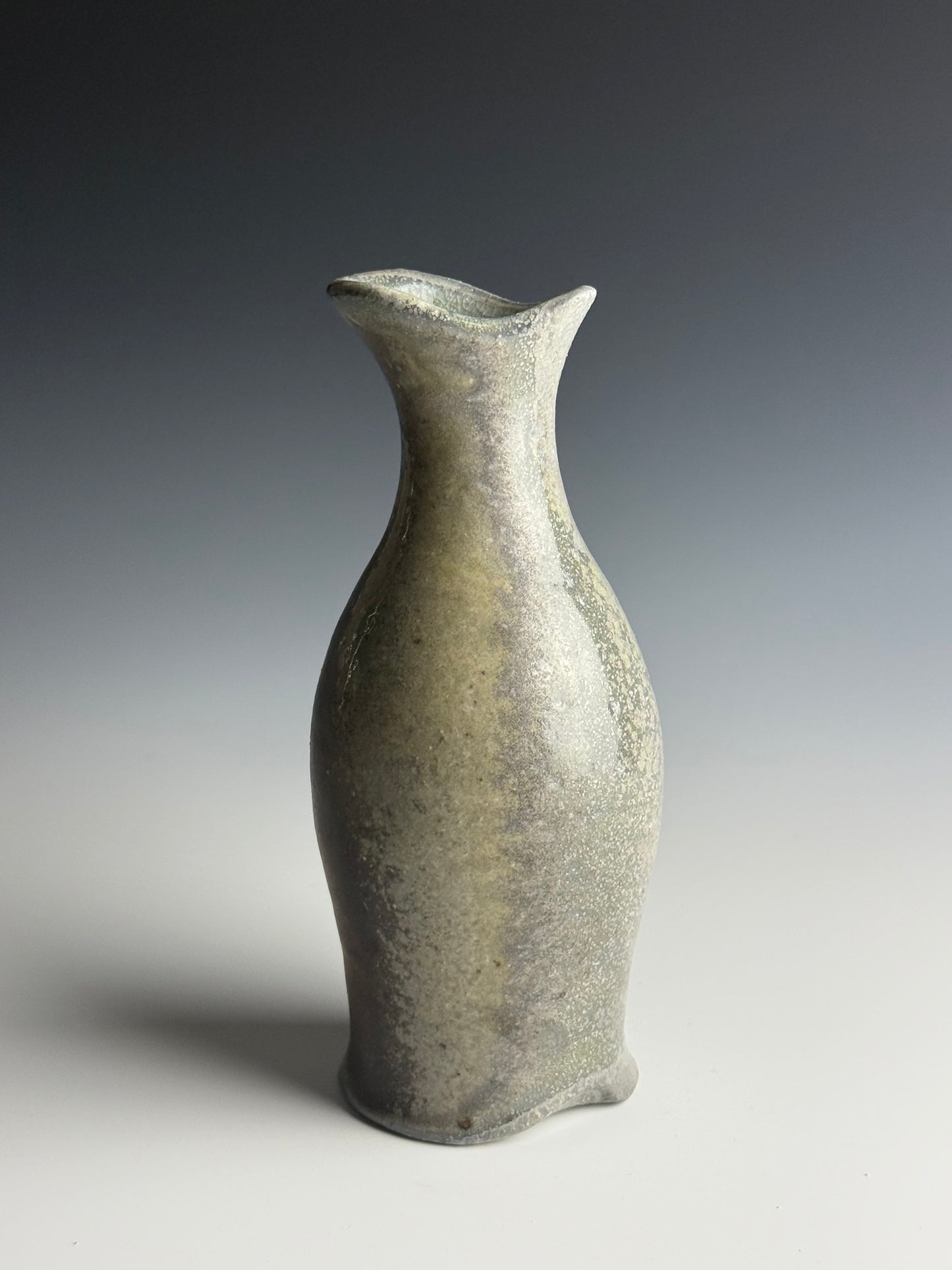 Side fired vase