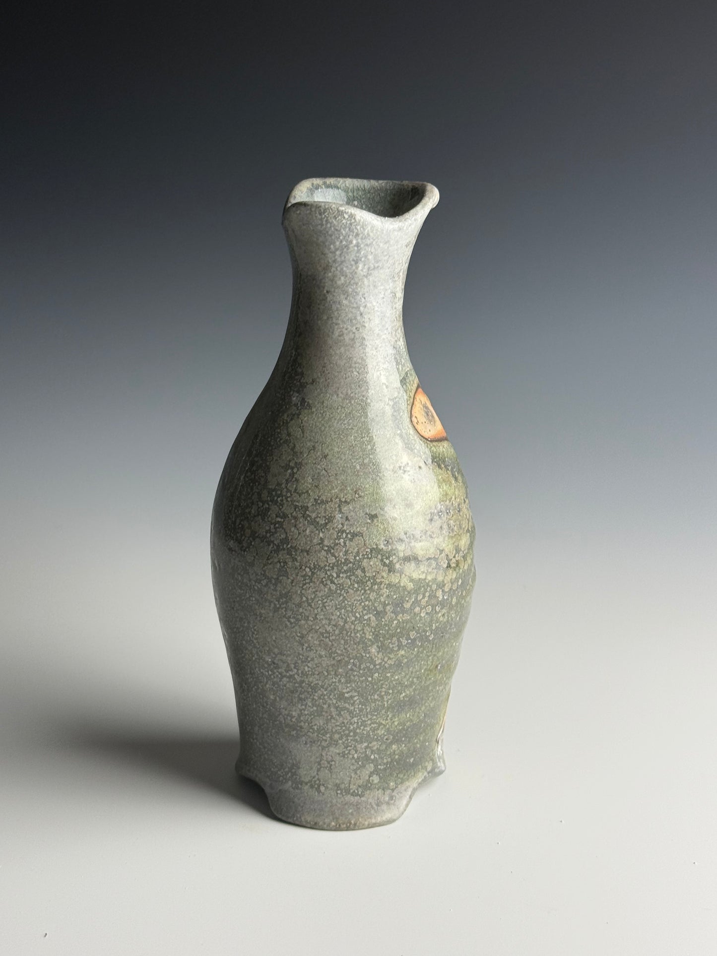 Side fired vase