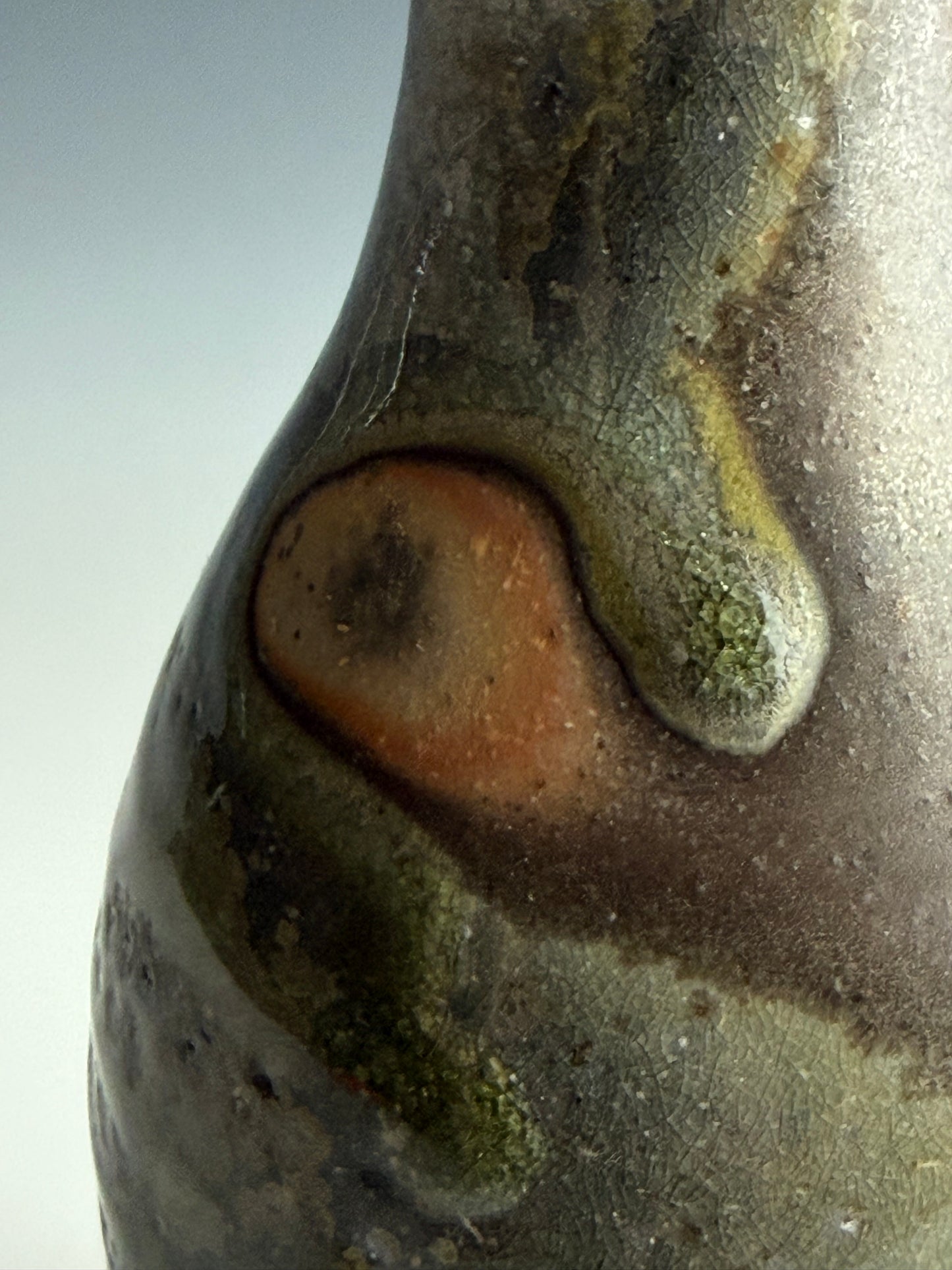 Side fired vase