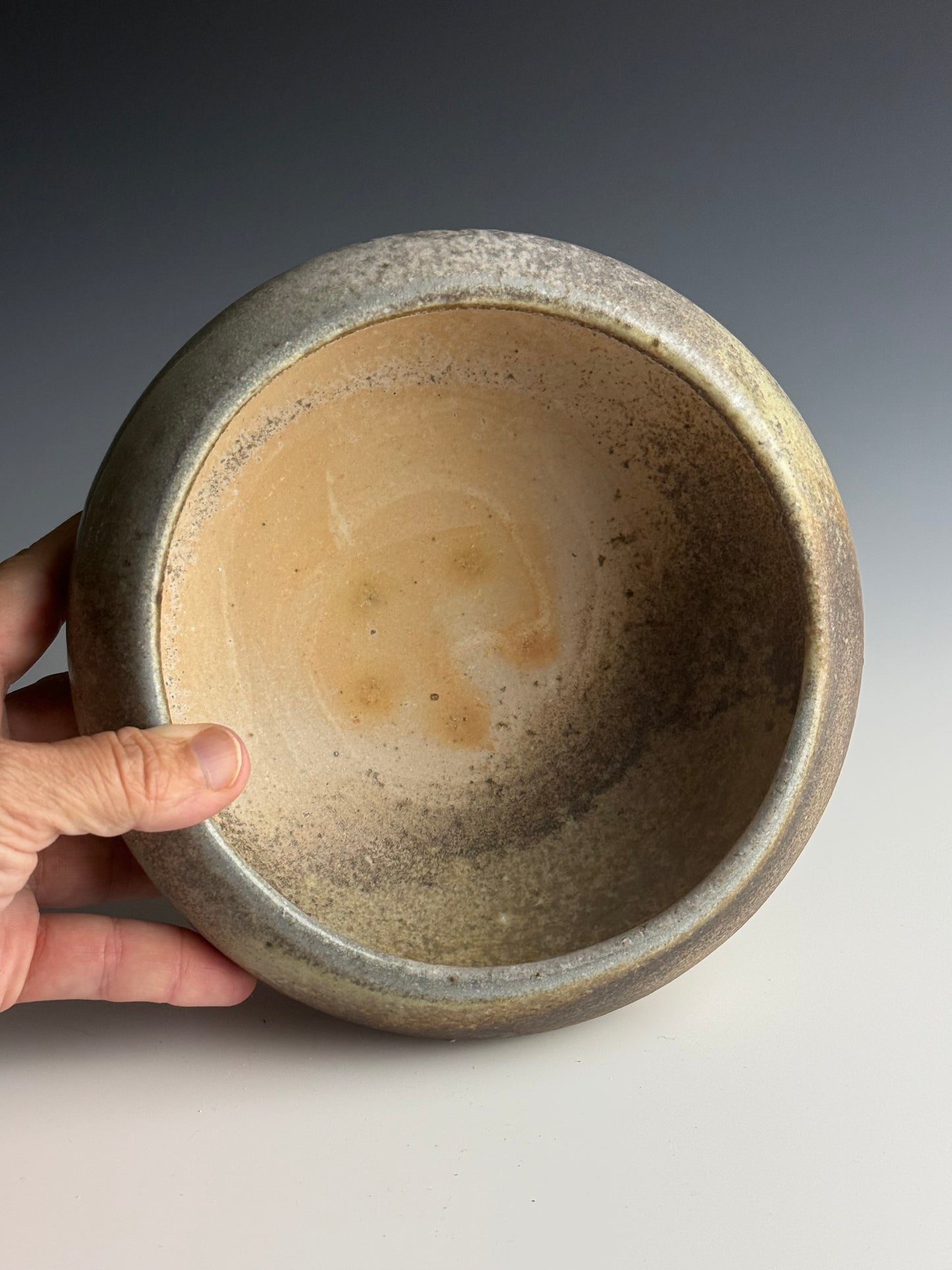 Bowl doused in ash