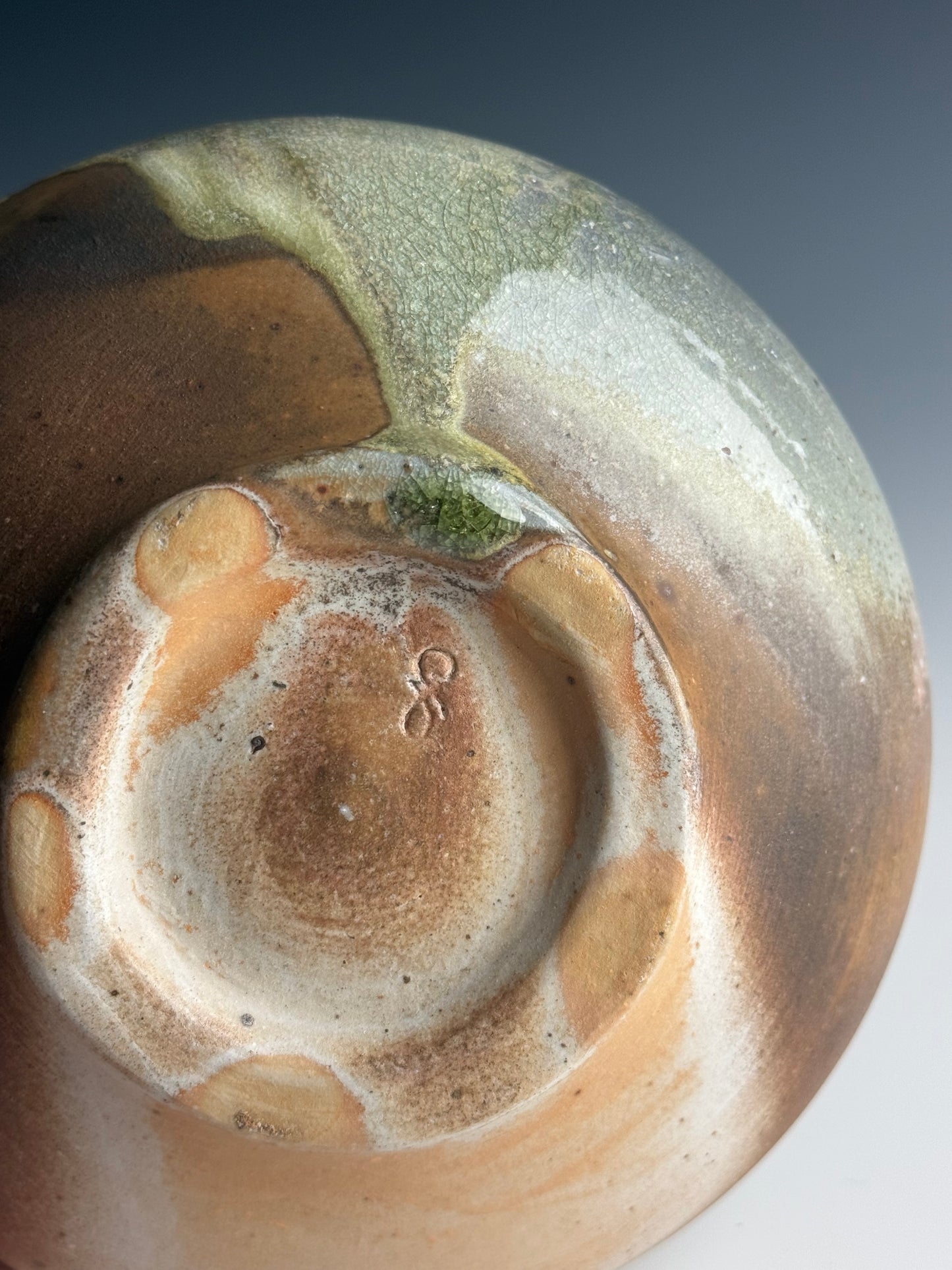 Bowl doused in ash