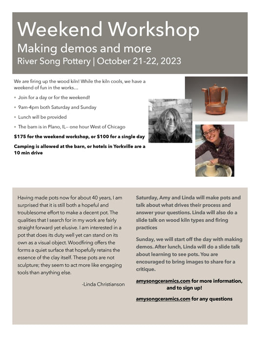 Weekend workshop with Linda Christianson